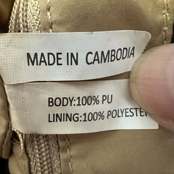 A.N.A NEW APROACH WOMEN SHOULDER SMALL BAG WITH ADJUSTABLE STRAP, BLACK - Picture 12 of 12